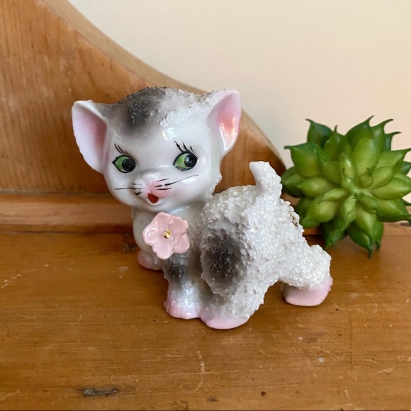 Other Vintage Japanese Kitschy Cat Kitty Figurine Poshmark